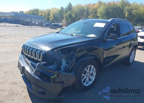 2017 Jeep Cherokee Latitude 4X4 из США, поврежденный, VIN 1C4PJMCS7HW512850